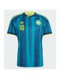 Colombia James Rodriguez #10 Replika Borta Kläder VM 2026 Kortärmad Colombia James Rodriguez #10 Replika Borta Kläder VM 2026 Kortärmad